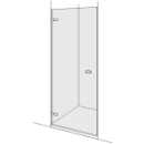 Pendeltüre Duscholux Vivain Nische bis 100 cm