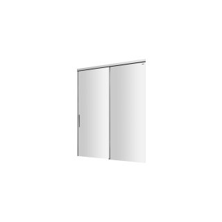 Gleittüre Duscholux VivaBreite bis 140 cm, Band rechts