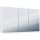Spiegelschrank Alternaquattro luci LED, 150 cm3 DoppelspiegeltürenAluminiumprofil