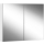 Spiegelschrank SchneiderEasy Line ComfortB x H x T =80 x 70 x 12 cm