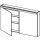 SpiegelschrankAlterna format LEDBreite 120 cm