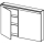 SpiegelschrankAlterna format LED plusBreite 105 cm