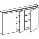 SpiegelschrankAlterna format LED plusBreite 130 cm