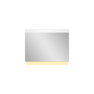 Lichtspiegel EuraspiegelBen LEDBreite 130 cmHöhe 80 cm