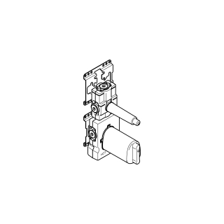 Einbaukörper DornbrachtxTool UP-Thermostatmodul1 Abstellventil