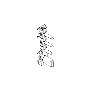 Einbaukörper DornbrachtxTool UP-Thermostatmodul3 Abstellventile