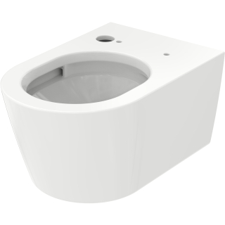 Wand-WC Tiefspüler Optima CW542EY rund, weiss, spülrandlos