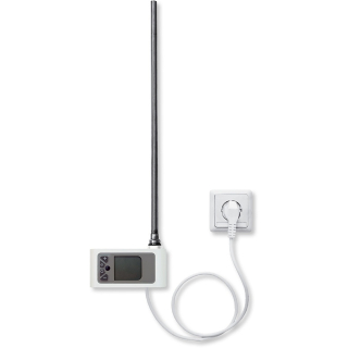 Heizstab Optima P TREND D Kabel weiss, m. Raumregler, 400 W,
