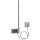 Heizstab Optima P TREND D Kabel grau, m. Raumregler, 1200 W,