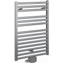 Badheizkörper Optima S H800xB420xT30, Graualuminium