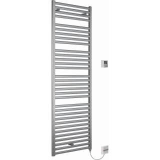 Badheizkörper Optima S E H1800xB600xT30, Graualuminium