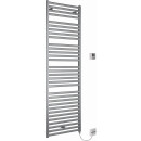 Badheizkörper Optima S E H1800xB750xT30, Graualuminium