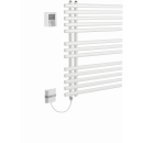 Badheizkörper Optima L E H764xB500xT50, Graualuminium