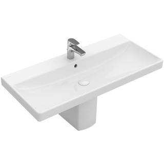 Waschtisch V&B AVENTO 4156.80-R1 800x470 mm, weiss CeramicPlus, m. Ül