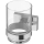 Glashalter Optima X BA78111 chrom, Glas klar, D 68 mm