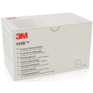 Reinigungstuch Optima X BA40605 3M für Oberflächen VHB Box 100 Sachets