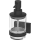 Seifenspender Optima X BA78126 schwarz matt, Behälter Glas klar