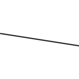 Rohr Badetuchstange Optima X BA88876 schwarz matt, 1000 mm