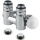 Optima MEP-Ventil Eck, DN 15x50 mm, chrom