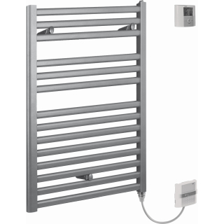 Badheizkörper Optima S E H800xB600xT30, Braunbeige perlmatt