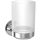 Glashalter Optima L 1.2, chrom, Glas satiniert, Ausld. 93 mm