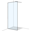 Seitenwand freistehendKoralle X77 AP1Breite 180,1 -200...