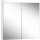 Spiegelschrank SchneiderLowline Basic LED 4000 KB x H x T =80 x 70/74.5 x 12