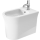 Stand-Bidet DuravitWhite Tulip, Ausladung 58 cmArmaturenlochmit Überlauf