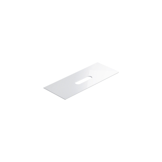 Abstellfläche Catalano CeramicTop, 125 x 50 cmSifonausschnitt ovalfür Auflegewaschtisc