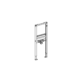 Waschtischelement GeberitDuofix, Montagerahmen, schmaleAusführungBreite 44 cm