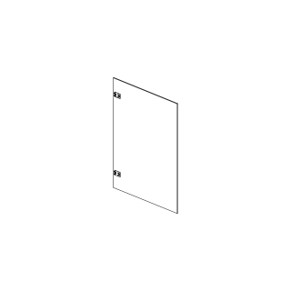 Doppelspiegeltüre Schneider49.6 x 70.0 cmL / R, zu Modell 50100 / 150 (688.287)