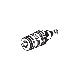 Thermostatkartusche KWC zu Bade- und Duschenmischer6111 616 / 628(Z.538.468)