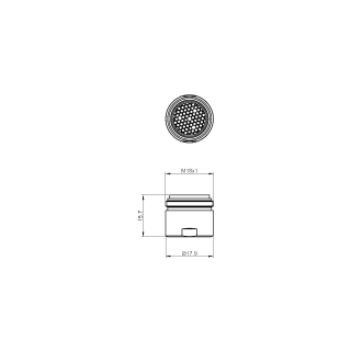 Mischdüse Similor M18 X 1-PCA5.7 l/m (WI559093100000)