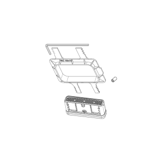 Luftmischdüse rechteckig40 x 10 mm, zu diversenMischerinklusiv Schlüssel