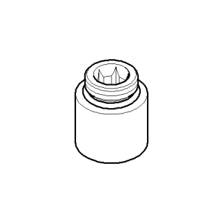 Mischdüse Dornbracht MetaM16,5 x 1, zu 6432 478(90230116800)