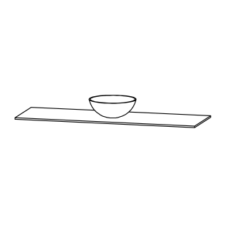 Waschtischelement Vanity Arteko