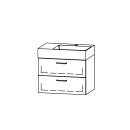 Unterbau Vanity Smart 70
