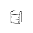 Unterbau Vanity Smart Viiva Line 50