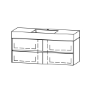 Unterbau Vanity Smart Viiva Line 130