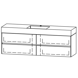 Unterbau Vanity Smart Viiva Line 170