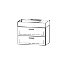Unterbau Vanity Smart 80