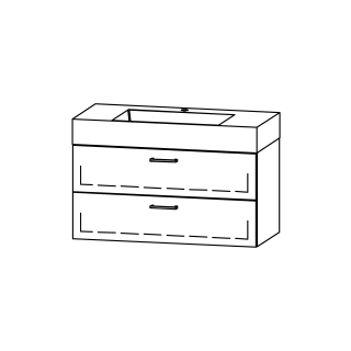 Unterbau Vanity Smart 100