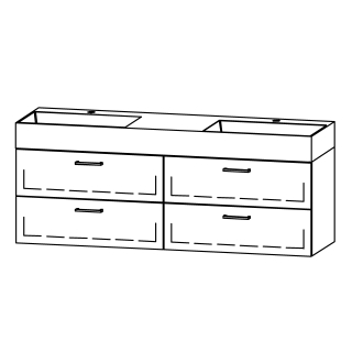 Unterbau Vanity Smart 160