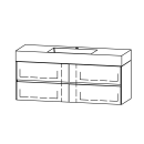 Unterbau Vanity Smart Viiva Line 140