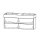 Unterbau Vanity Smart Viiva Line 140