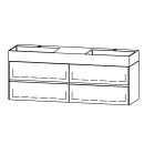 Unterbau Vanity Smart Viiva Line 160