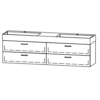Unterbau Vanity Smart 200