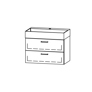 Unterbau Vanity Smart 80