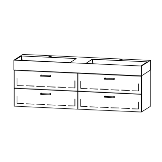Unterbau Vanity Smart 180