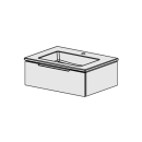 Möbel Glano Ceram Cube 71 cm B:71 / H:26.5 / T:51.5 cm